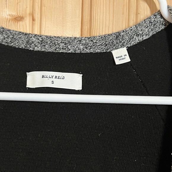 Billy Reid Womens Sz S Beige Open Front Long Sleeve Cardigan Cotton Silk Italy - Picture 5 of 11